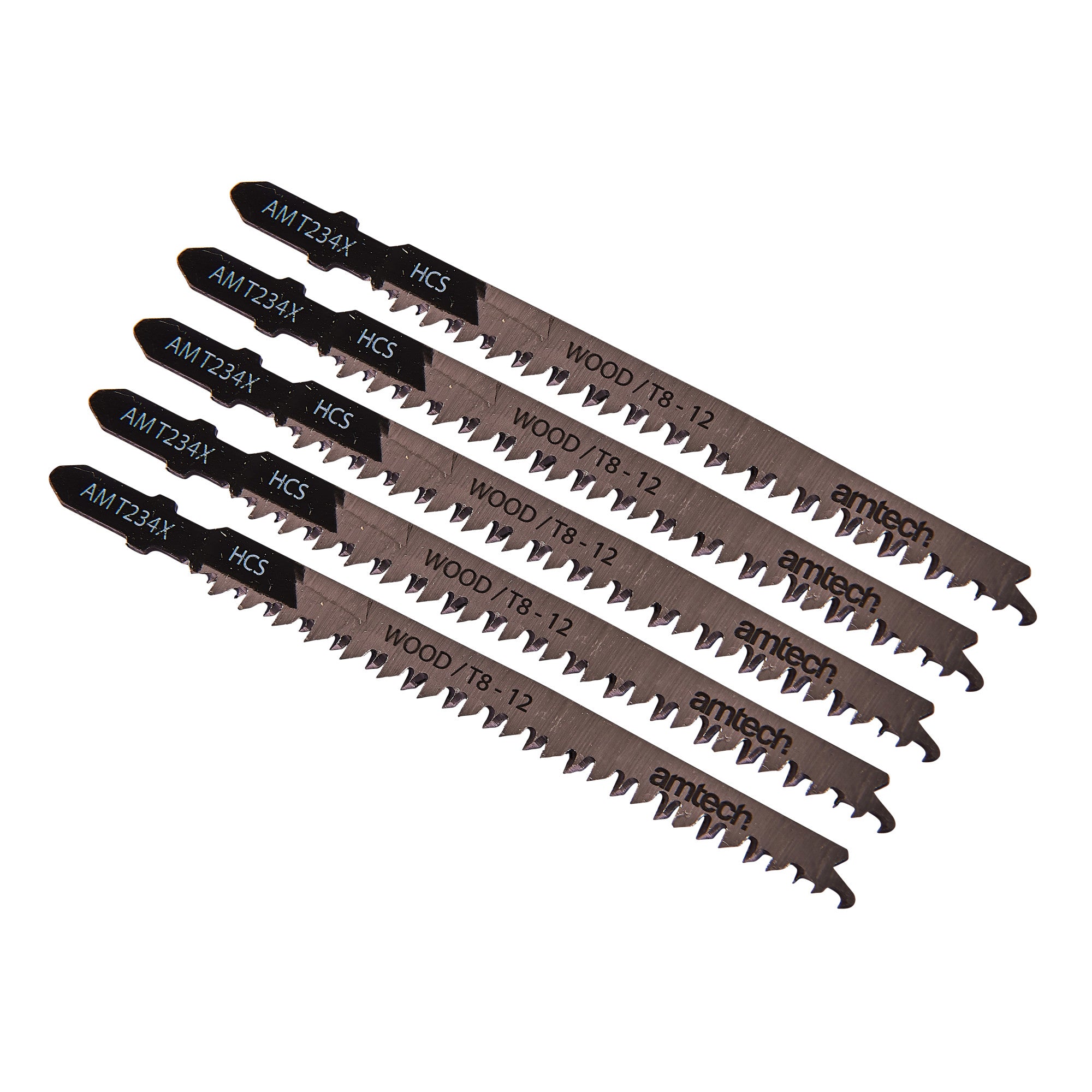 5pc WOOD JIGSAW BLADE SET (AMT234 X)
