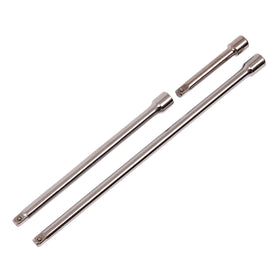 3pc 1/4'' SHORT EXTENSION BAR SET (3, 6, 9 inch)