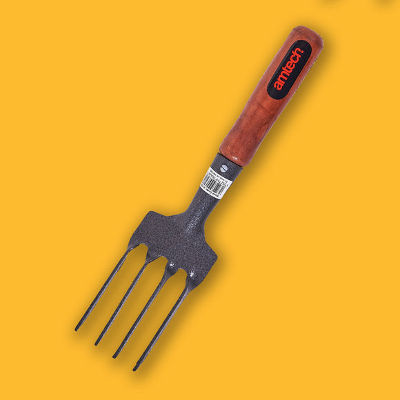 HAND FORK - WOODEN HANDLE
