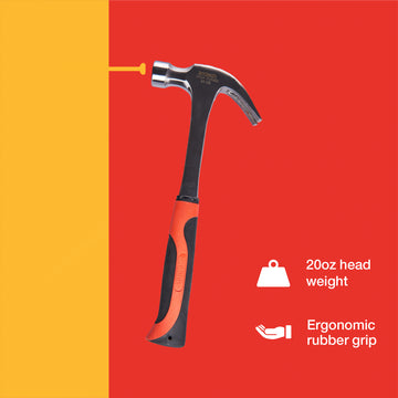 20oz (560g) CLAW HAMMER - ONE PIECE