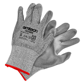 CUT RESISTANT LEVEL 5 GLOVES LARGE (SIZE: 9)