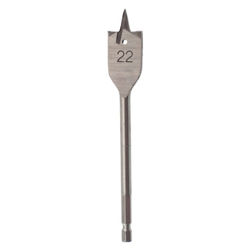 22MM X 152MM  QUICK CHANGE FLAT WOOD BIT