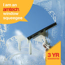 WOODEN HANDLED WINDOW SQUEEGEE