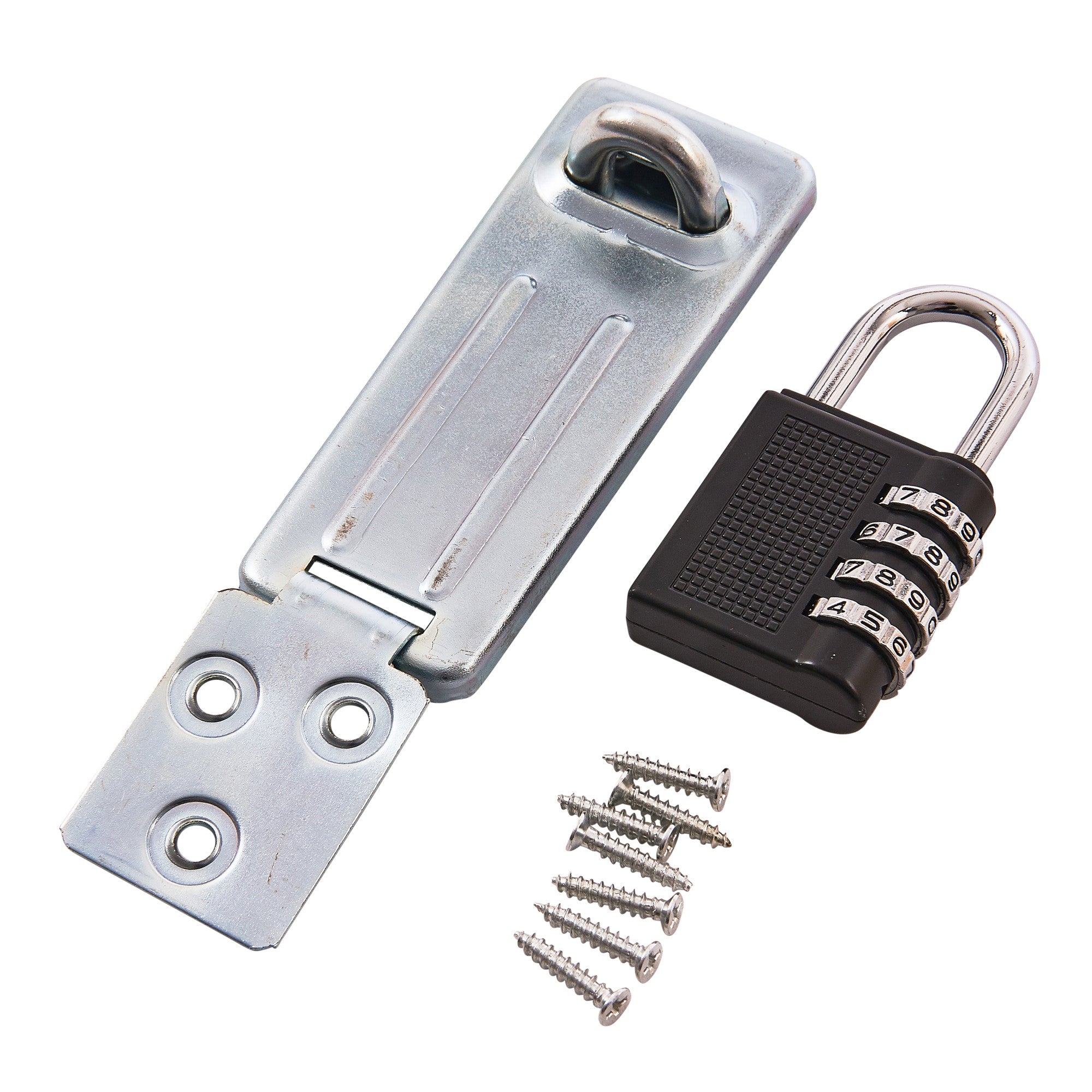 Amtech T2325 Combination padlock and hasp | Amtech DIY