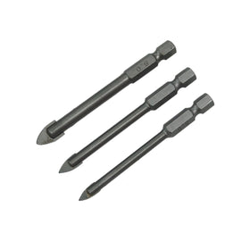 3pc HEX DRIVE GLASS & TILE BIT SET