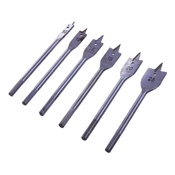 6pc METRIC FLAT WOOD BIT SET