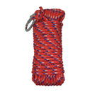 15M X 6MM BRAIDED ROPE WITH 2 CARABINERS