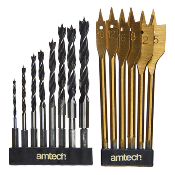 14pc HEX SHANK WOOD DRILL SET