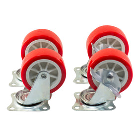 4pcs 75mm (3") SWIVEL CASTOR SET (200KG LOADING CAPACITY)
