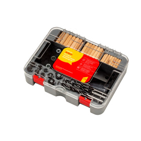 84PCS WOODWORKING DOWEL JIG KIT