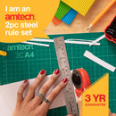 2pc STEEL RULE SET