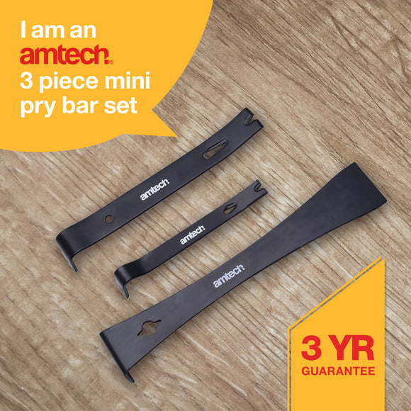 3PCS MINI PRY BAR SET