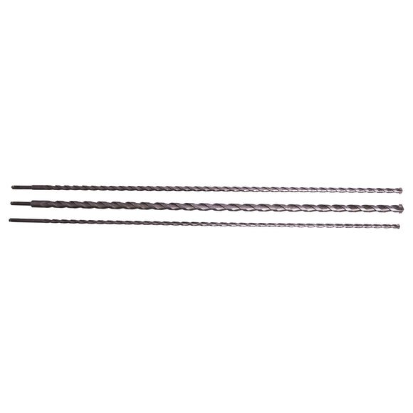 3pc 1000mm TCT SDS MASONRY DRILL SET