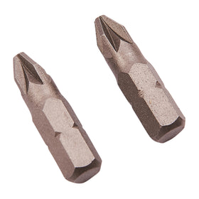 50pc NO.2 POZI DRIVE BIT SET