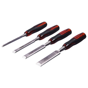 4pc GO THRU WOOD CHISEL SET - CR-V