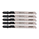 5pc REVERSE CUT WOOD JIGSAW BLADE SET (AMT101BR)