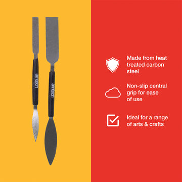 2pc LEAF & SQUARE PROFILING TOOL SET