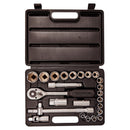 25pc 1/2" DRIVE SOCKET SET