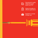 500PCS ASSORTED WOOD SCREWS