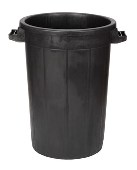 75L HEAVY DUTY BLACK BIN