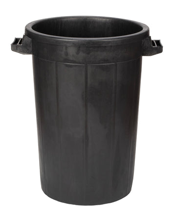 75L HEAVY DUTY BLACK BIN