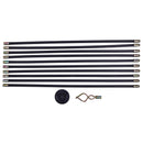 12pc DRAIN ROD SET