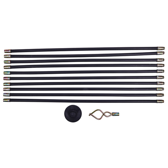 12pc DRAIN ROD SET