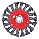4" (100mm) TWIST KNOT WIRE WHEEL