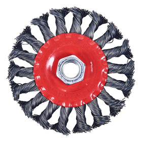 4" (100mm) TWIST KNOT WIRE WHEEL