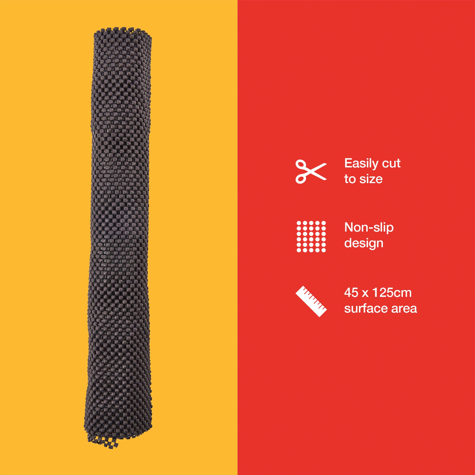 45 x 125CM NON-SLIP GRIP PVC MAT