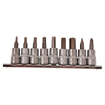 10pc 3/8" DRIVE HEX BIT SOCKET SET