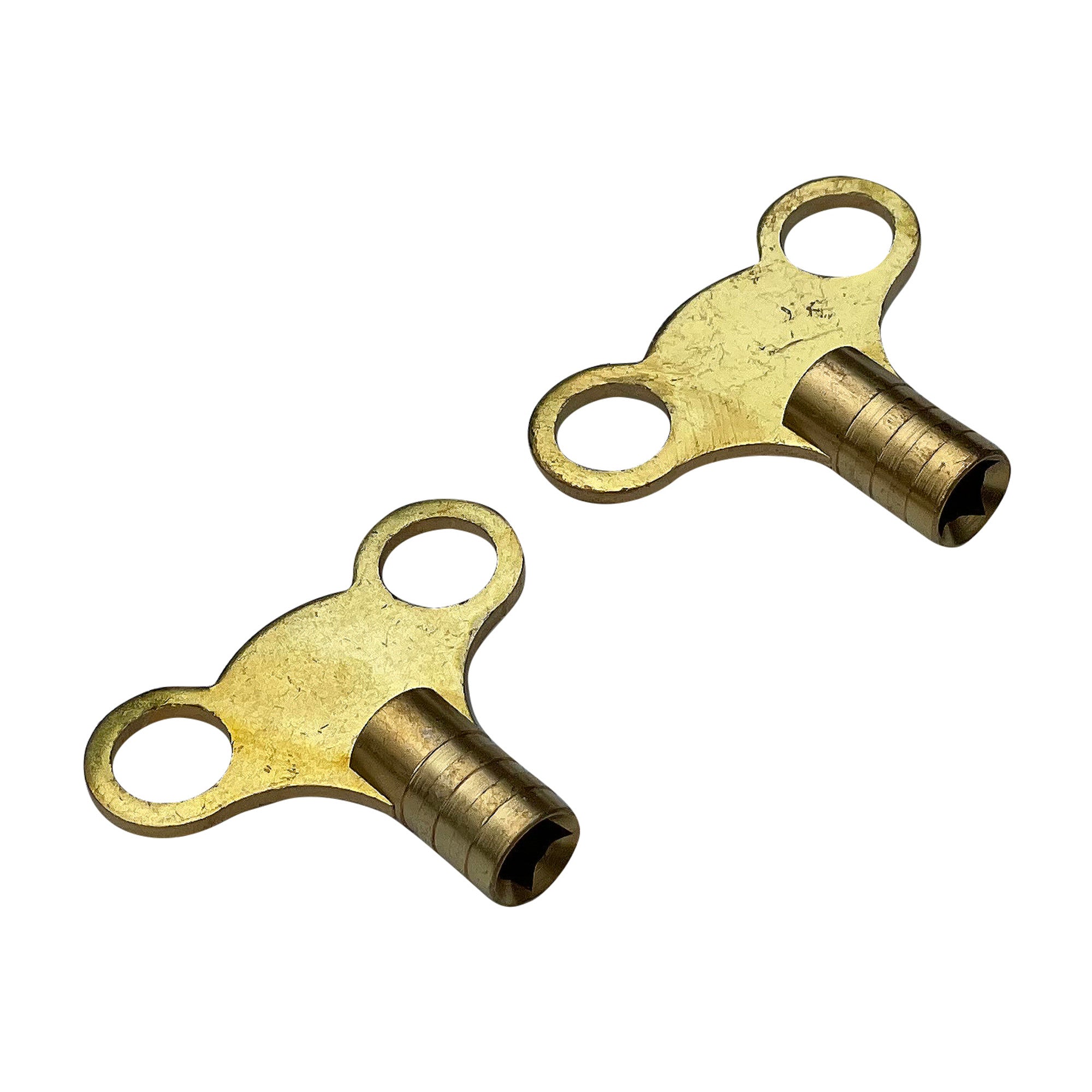 Amtech C3110 2 Piece brass radiator key set | Amtech DIY