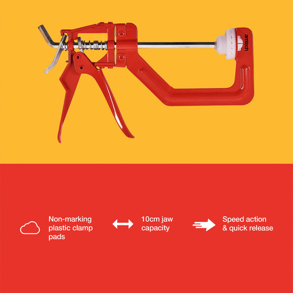 4" ONE HAND SPEED CLAMP