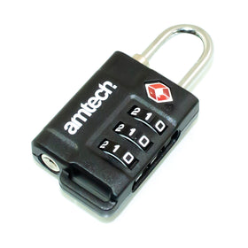 TSA APPROVED COMBINATION TRAVEL PADLOCK