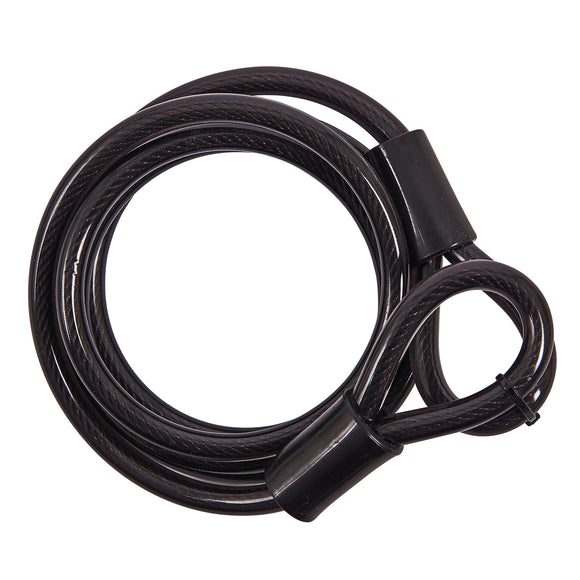 1.5m PVC COATED 8mm DIA. BRAIDED STEEL CABLE