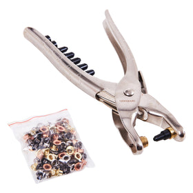 INTERCHANGEABLE HOLE PUNCH & EYELET PLIERS