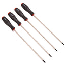 4pc LONG REACH TORX SCREWDRIVER SET