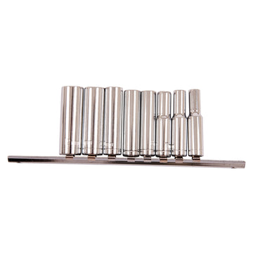 9pc 1/4'' DEEP SOCKET SET