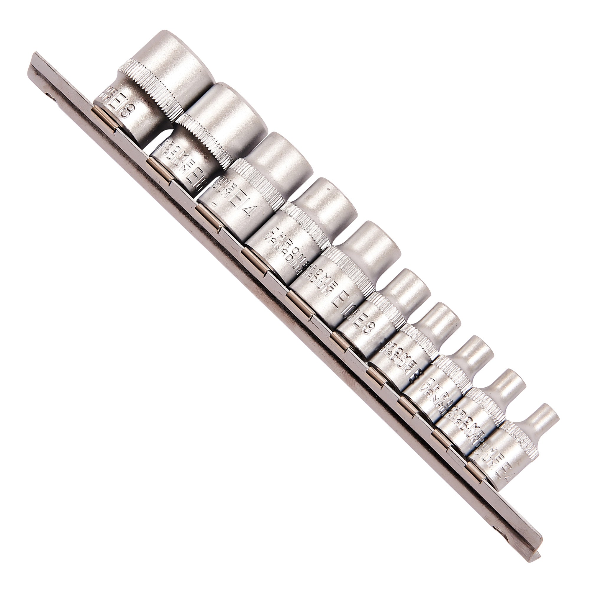 10pc FEMALE TORX SOCKET SET