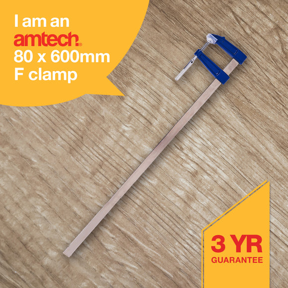 80 x 600mm F CLAMP