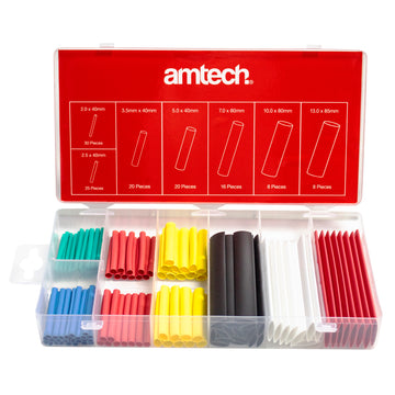 127pc COLOUR HEAT SHRINK ASSORTMENT