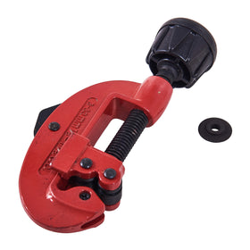 LARGE TUBE CUTTER WITH SPARE WHEEL