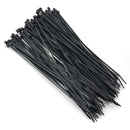 100pcs TIE WRAPS (200 x 2.5 mm) BLACK
