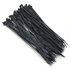 100pcs TIE WRAPS (200 x 2.5 mm) BLACK
