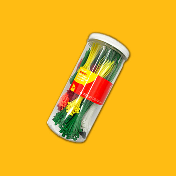 600pcs ASSORTED TIE WRAP SET