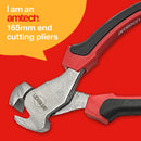 165mm (6.5") END CUTTING PLIERS