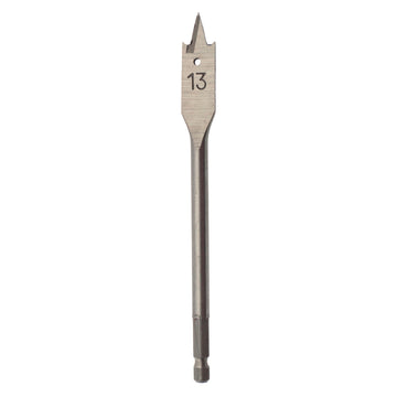 13MM X 152MM  QUICK CHANGE FLAT WOOD BIT