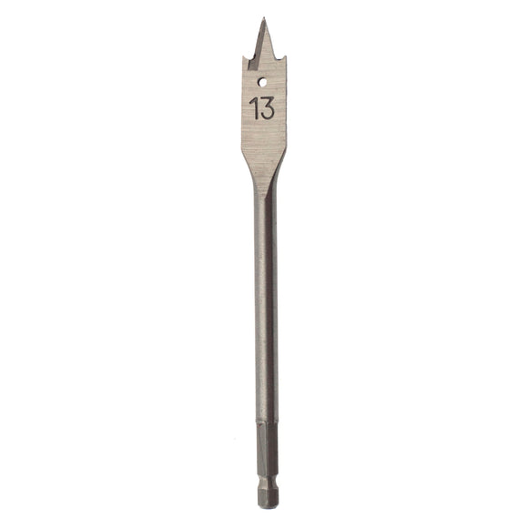 13MM X 152MM  QUICK CHANGE FLAT WOOD BIT