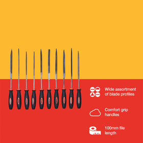 10pc 140mm NEEDLE FILE SET