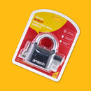 HEAVY DUTY ALARM PADLOCK [USES 6 X LR44 BATTERIES] 110dB